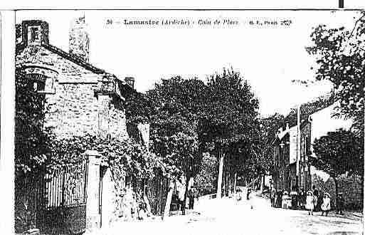 Ville de LAMASTRE Carte postale ancienne