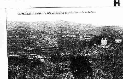 Ville de LAMASTRE Carte postale ancienne