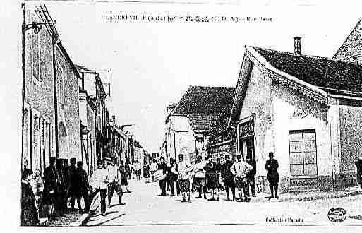 Ville de LANDREVILLE Carte postale ancienne