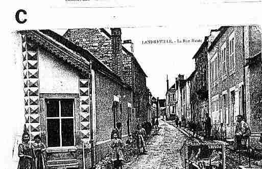 Ville de LANDREVILLE Carte postale ancienne