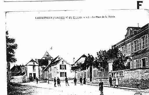 Ville de LANDREVILLE Carte postale ancienne