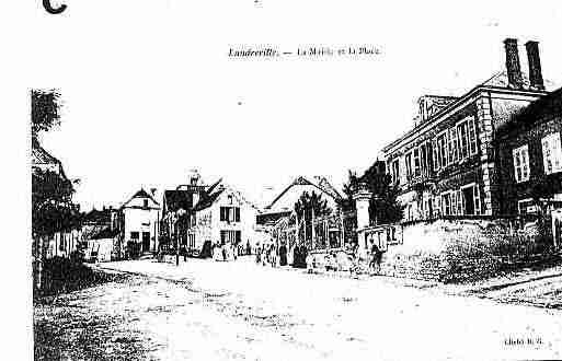 Ville de LANDREVILLE Carte postale ancienne