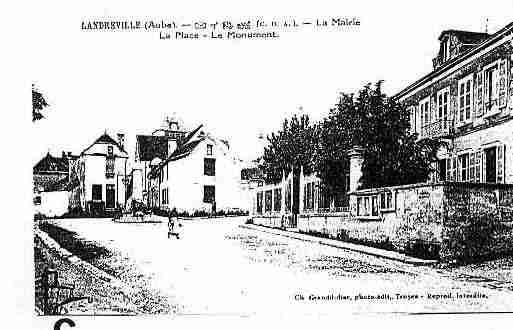 Ville de LANDREVILLE Carte postale ancienne