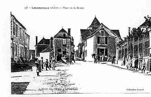 Ville de LANDREVILLE Carte postale ancienne
