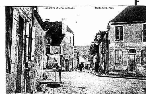 Ville de LANDREVILLE Carte postale ancienne