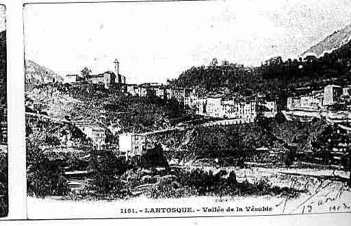 Ville de LANTOSQUE Carte postale ancienne