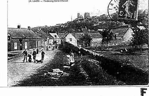 Ville de LAON Carte postale ancienne