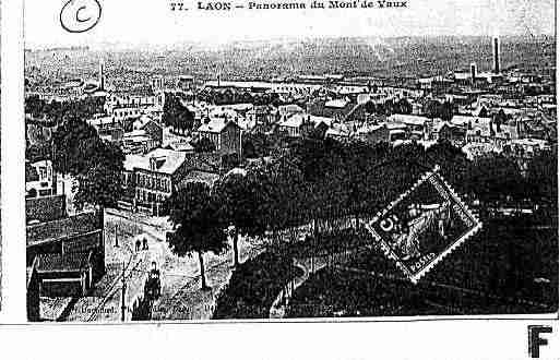 Ville de LAON Carte postale ancienne