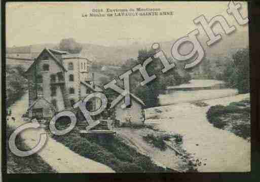 Ville de LAVAULTSAINTEANNE Carte postale ancienne