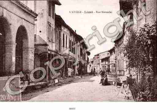 Ville de LEZATSURLEZE Carte postale ancienne