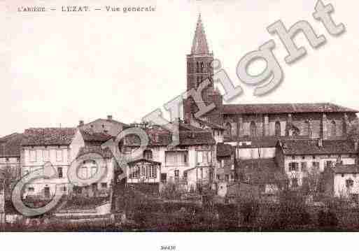 Ville de LEZATSURLEZE Carte postale ancienne
