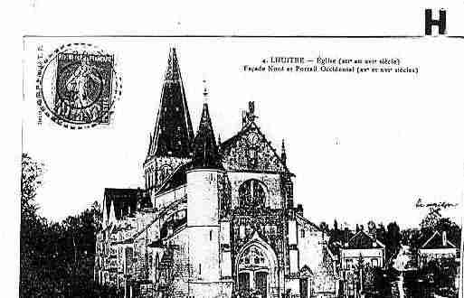 Ville de LHUITRE Carte postale ancienne