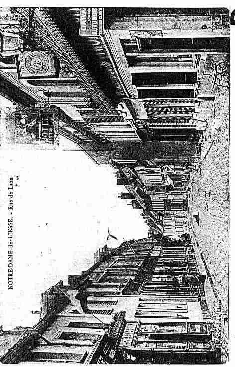 Ville de LIESSE Carte postale ancienne