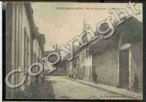 Ville de LIESSE Carte postale ancienne
