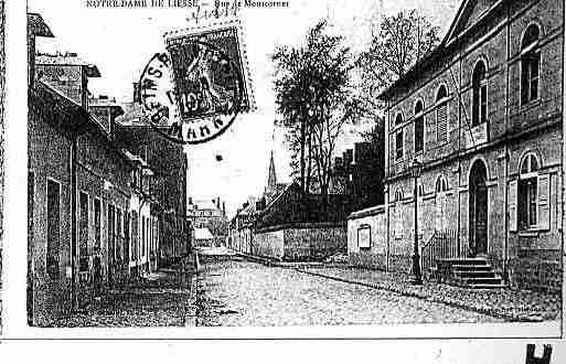 Ville de LIESSE Carte postale ancienne
