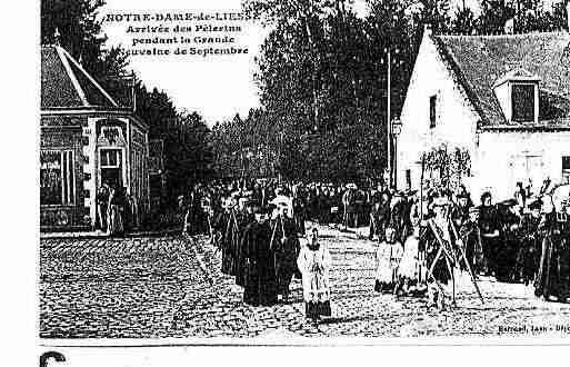Ville de LIESSE Carte postale ancienne