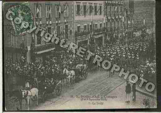 Ville de LIMOGES Carte postale ancienne