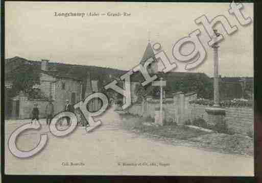 Ville de LONGCHAMPSURAUJON Carte postale ancienne