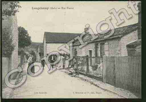 Ville de LONGCHAMPSURAUJON Carte postale ancienne