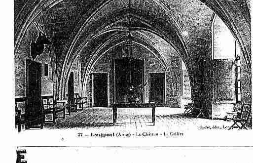 Ville de LONGPONT Carte postale ancienne