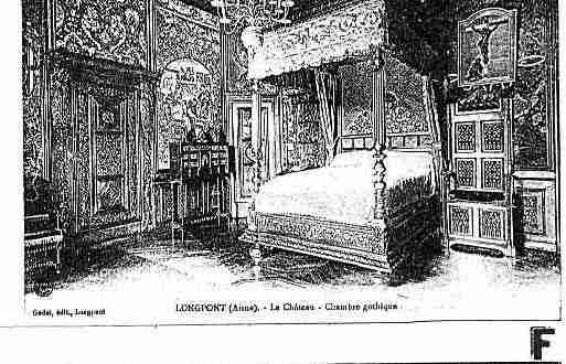Ville de LONGPONT Carte postale ancienne