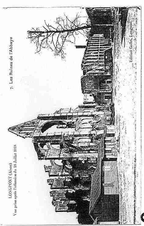 Ville de LONGPONT Carte postale ancienne