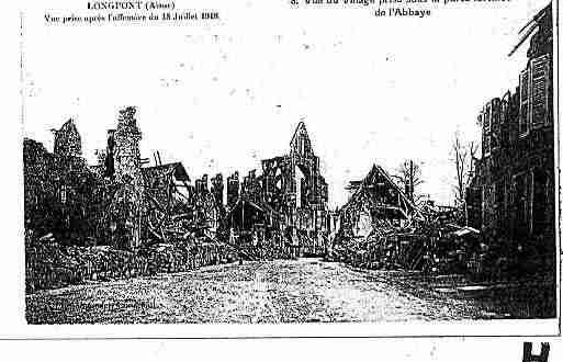 Ville de LONGPONT Carte postale ancienne