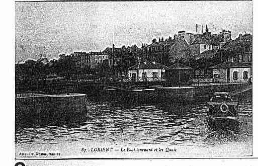 Ville de LORIENT Carte postale ancienne