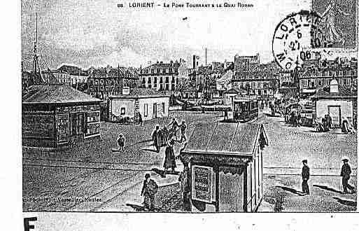 Ville de LORIENT Carte postale ancienne