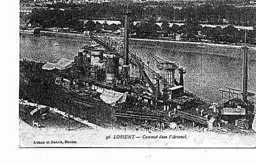Ville de LORIENT Carte postale ancienne Ville de LORIENT Carte postale ancienne
