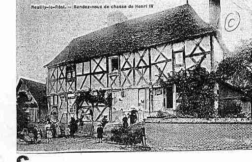 Ville de LOUCHYMONTFAND Carte postale ancienne