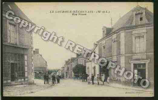 Ville de LOUROUXBECONNAIS(LE) Carte postale ancienne