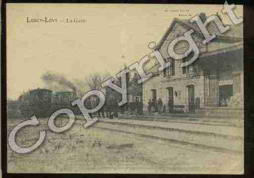 Ville de LURCYLEVIS Carte postale ancienne