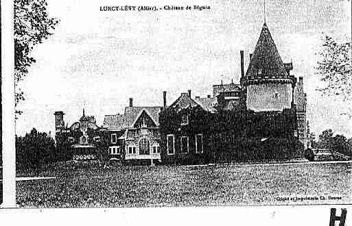 Ville de LURCYLEVIS Carte postale ancienne