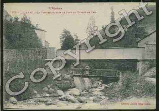 Ville de LUZENAC Carte postale ancienne