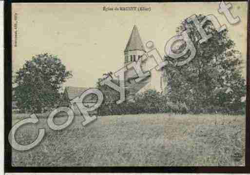 Ville de MAGNET Carte postale ancienne