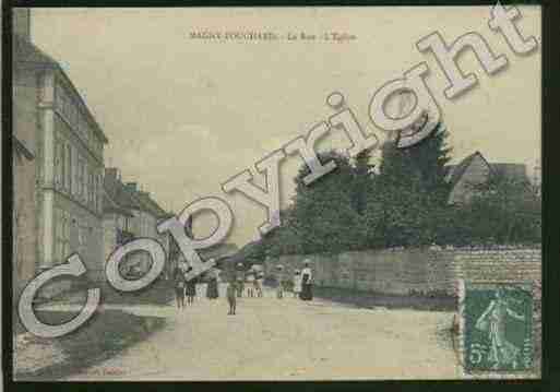 Ville de MAGNYFOUCHARD Carte postale ancienne