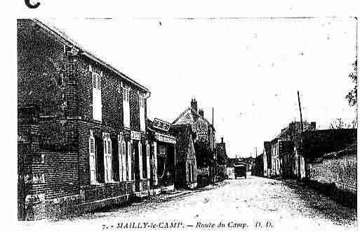 Ville de MAILLYLECAMP Carte postale ancienne