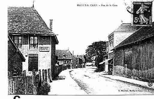 Ville de MAILLYLECAMP Carte postale ancienne