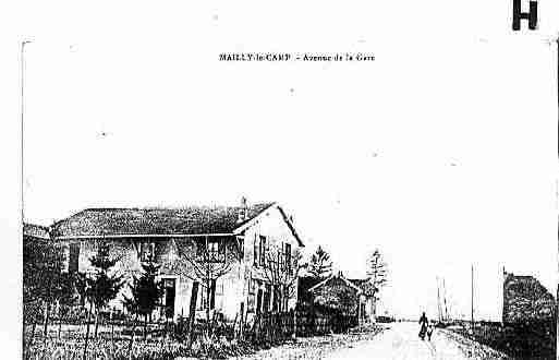 Ville de MAILLYLECAMP Carte postale ancienne Ville de MAILLYLECAMP Carte postale ancienne