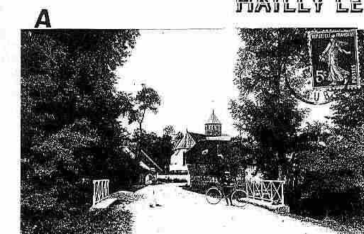 Ville de MAILLYLECAMP Carte postale ancienne