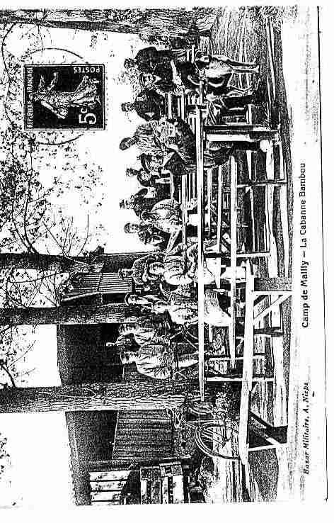 Ville de MAILLYLECAMP Carte postale ancienne