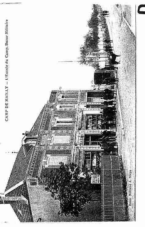 Ville de MAILLYLECAMP Carte postale ancienne