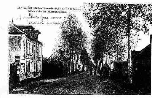 Ville de MAIZIERESLAGRANDEPAROISSE Carte postale ancienne