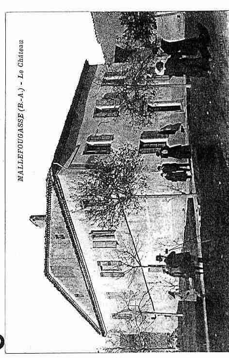 Ville de MALLEFOUGASSEAUGES Carte postale ancienne Ville de MALLEFOUGASSEAUGES Carte postale ancienne