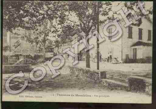 Ville de MANDELIEULANAPOULE Carte postale ancienne Ville de MANDELIEULANAPOULE Carte postale ancienne