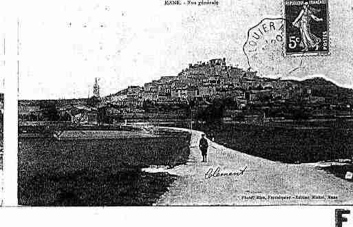 Ville de MANE Carte postale ancienne