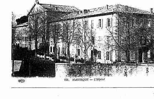 Ville de MANOSQUE Carte postale ancienne
