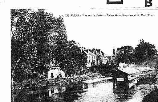 Ville de MANS(LE) Carte postale ancienne