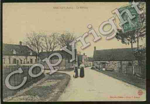 Ville de MARCILLYLEHAYER Carte postale ancienne